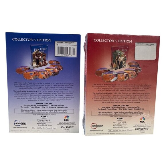 "Little House On The Prairie" Season 1 & 2 Collectors Edition DVD Set - Picture 2 of 4